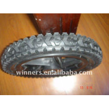 12" plastic wheel with air /foam tire